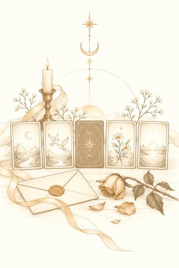 Ex Boyfriend Tarot Spread: A 5-Card Reconciliation Reading
