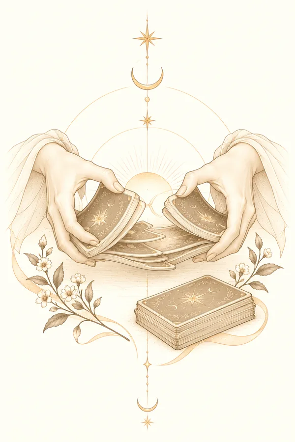 Cómo Barajar las Cartas del Tarot Correctamente