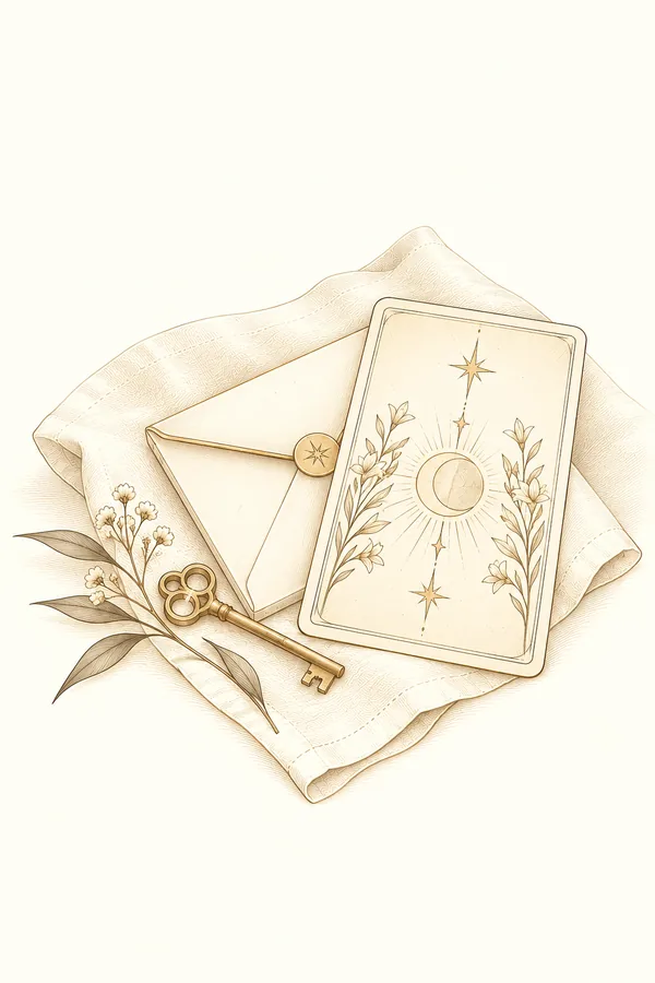 Is He Hiding Something? A Tarot Spread