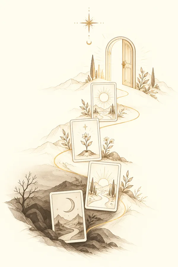 Major Life Changes Tarot Spread: A Map for Transitions