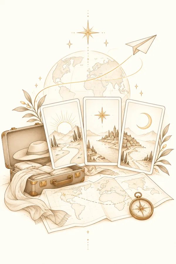 Tirada de Tarot Para Mudarse al Extranjero