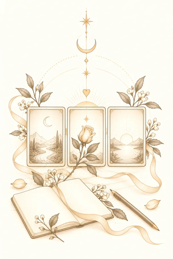 Tirada de Tarot para el Amor Nuevo: Para Principiantes