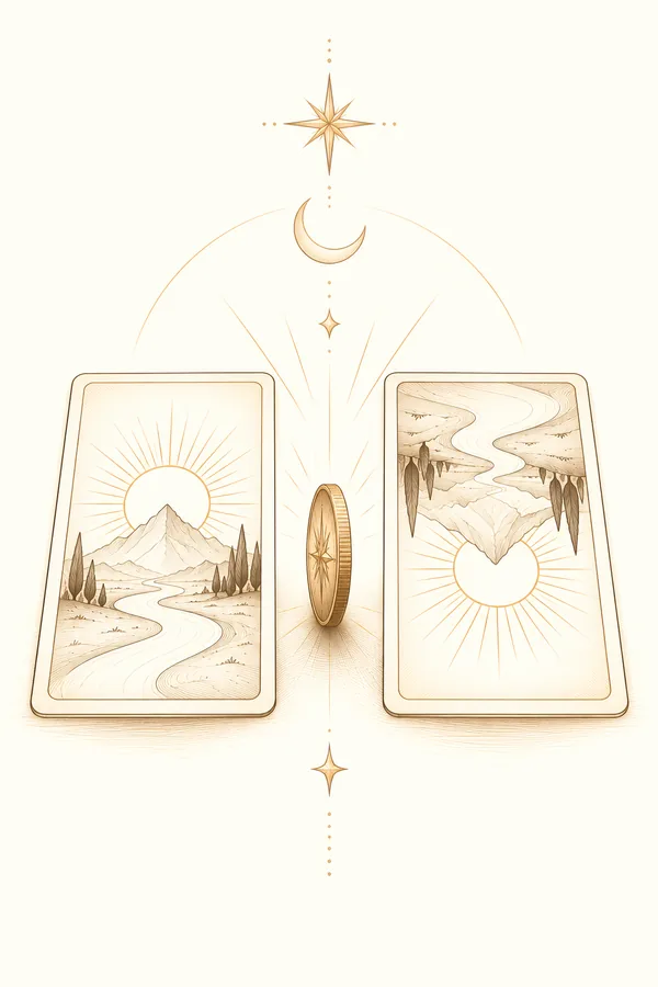 Cartas Invertidas del Tarot: Sí o No