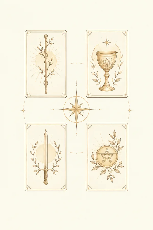 Tarot Suit Meanings: Wands, Cups, Swords and Pentacles