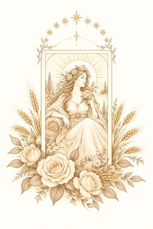 The Empress Tarot Card Meaning in Love