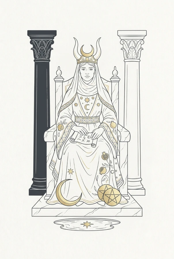 THE HIGH PRIESTESS